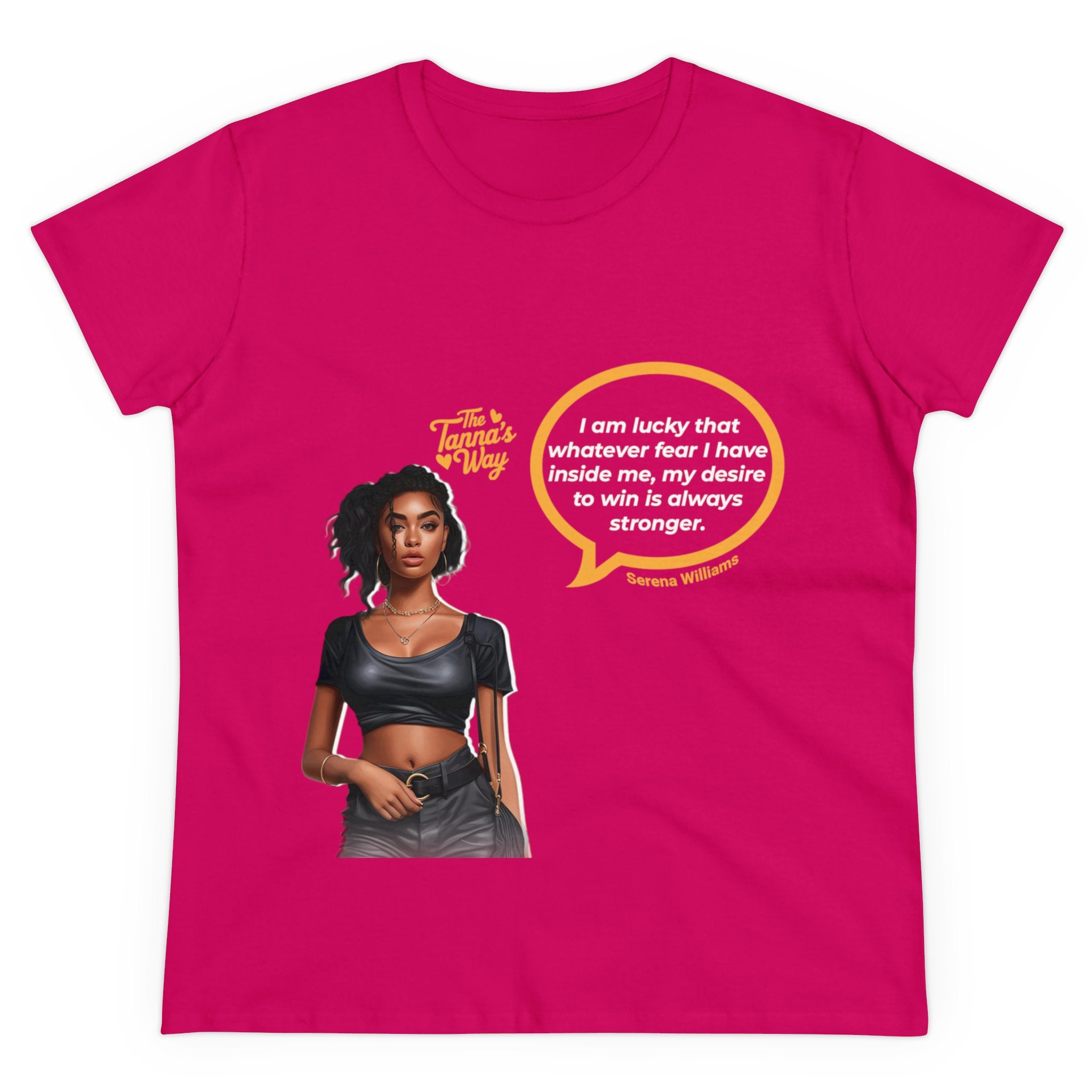 Serena Williams | Women's Midweight Cotton Tee